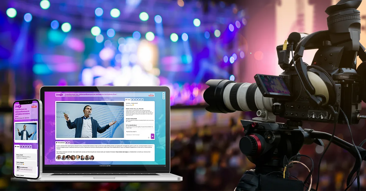 Présentation globale de LiveE, l'agence tech de l'événementiel